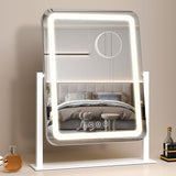 Vanity Mirror with Lights,13.1"×16.7"LED Makeup Mirror,Lighted Makeup Mirror with Lights, Smart Touch Control Dimmable