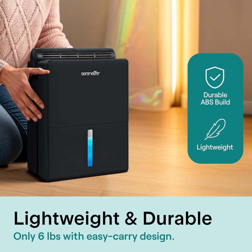Dehumidifiers for Home, 91 Oz Quiet Dehumidifier for Bedroom, Bathroom, Basement with Removable Cylinder For Closet