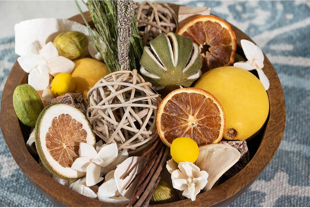 Maison Box Fragrance Potpourri Decorative Vase & Bowl Filler Home Décor (Citrus Verbena)