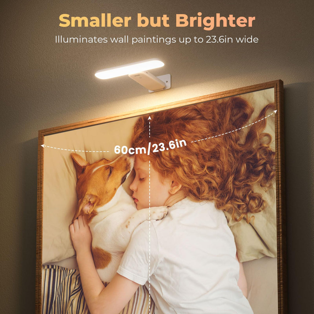 Picture Lights for Wall Rechargeable, Picture Frame Lights, Dartboard light