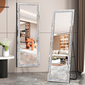 18×59 Inch Floor Mirror Full Length, Art Grecian Venetian Mirror