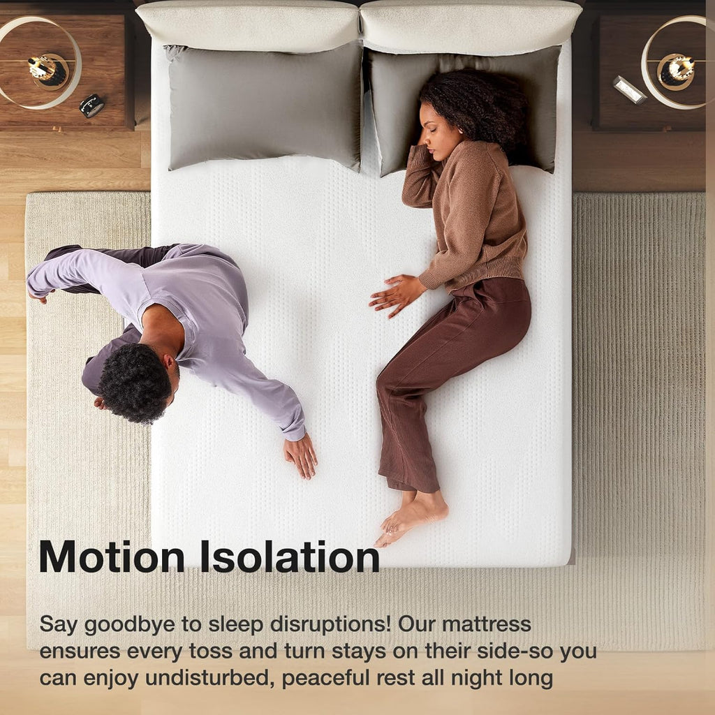 Queen Size Mattress, 14 Inch Gel Memory Foam Mattress for Cooling | Cooling Night Sleep & Pressure Relief & Motion