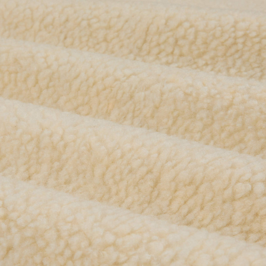 Sherpa Fur Cream, Fabric by the Yard