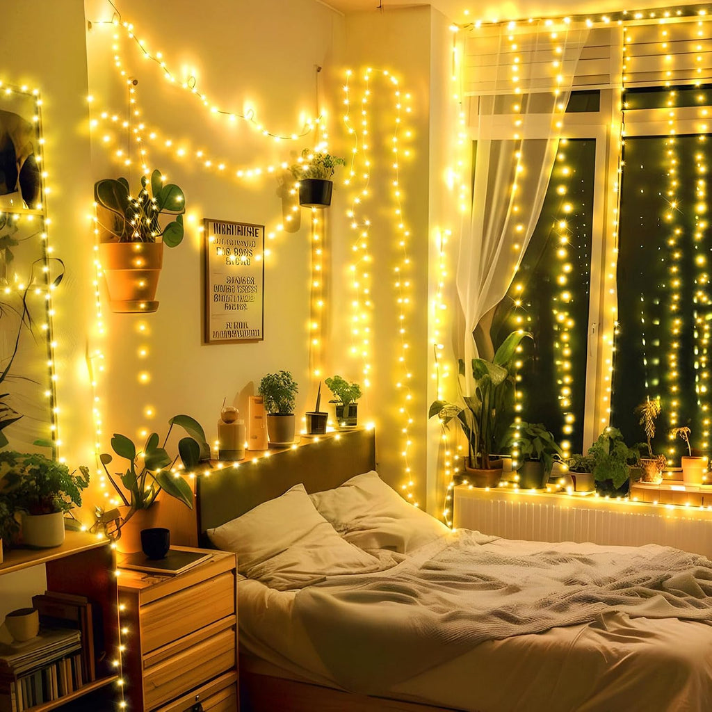 403FT 1000 LED Christmas Lights Outdoor String Lights with 8 Modes Timer Waterproof Fairy Light Plug in for Outside
