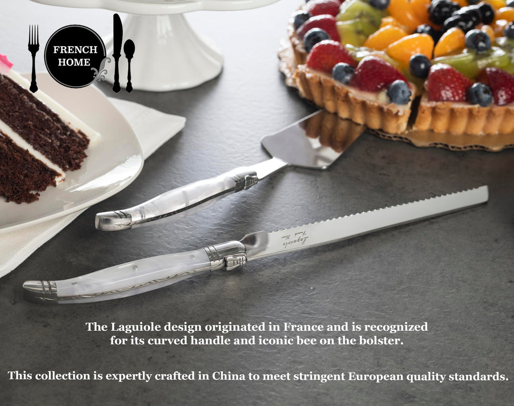 Laguiole Connoisseur 20-Piece Tortoise Shell Flatware Set