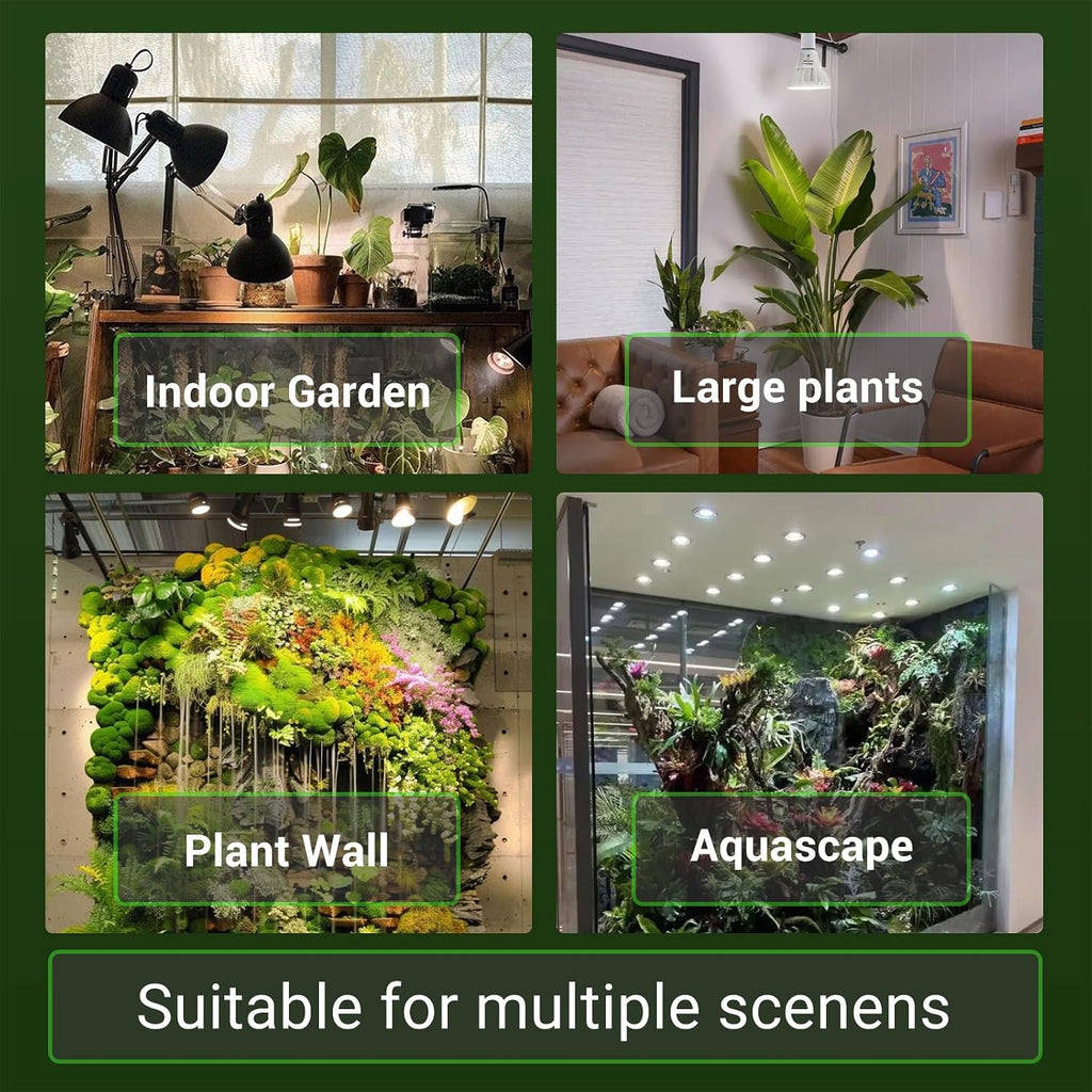 26W LED Grow Light Bulb for Indoor Plants, Full Spectrum