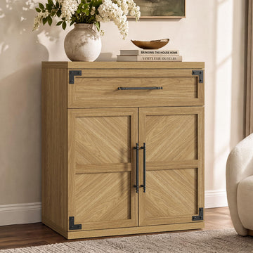 Modern Sideboard Buffet Cabinet, Wide Credenza Storage with Drawer
