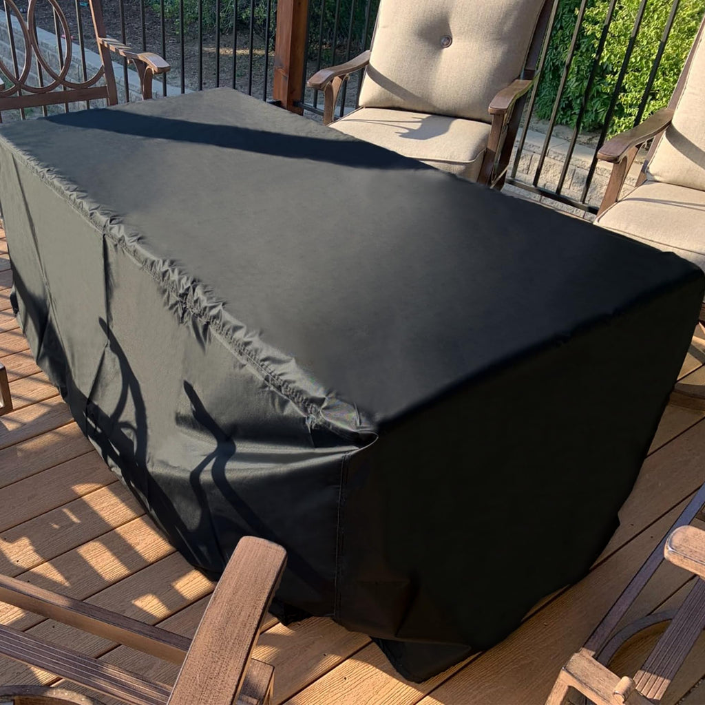 Patio Table Covers, Rectangular Outdoor Dining Table Cover, 72"L X36"W X28"H