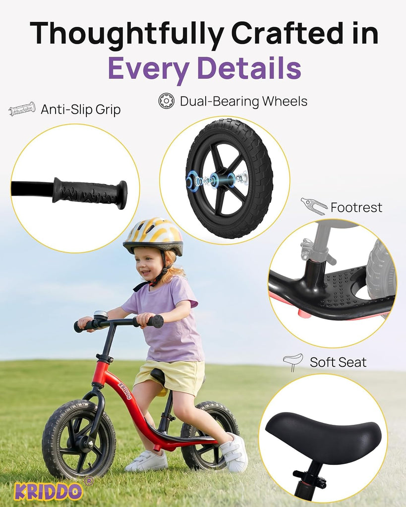 Toddler Balance Bike 2 Year Old, Kids Balance Bike for 2-5 Years Old