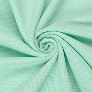 Textiles 1 Yard Bolt Mint Dimple Mesh Athletic Jersey Fabric