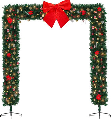 Lighted Christmas Archway Decoration with 350 LED