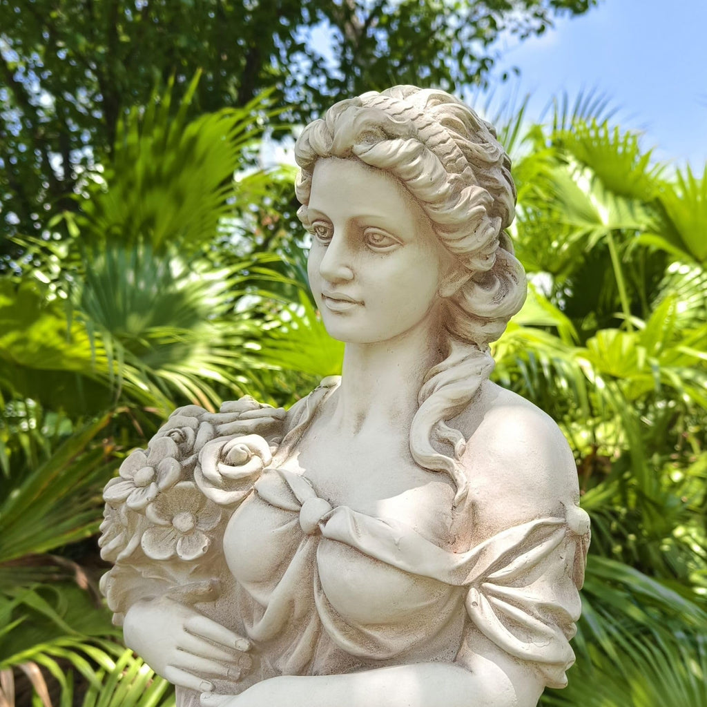 45'' High Large Spring Goddess of the Four Seasons Statue