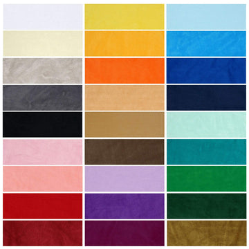 Velour Polar Fleece Anti Pill Fabric, Quality Material. 28 Fashion Colours, Medium Weight, Great Drape & Handle.