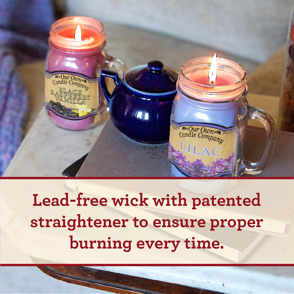 Summer Variety Pack Mason Jar Candles, 13 oz (3)