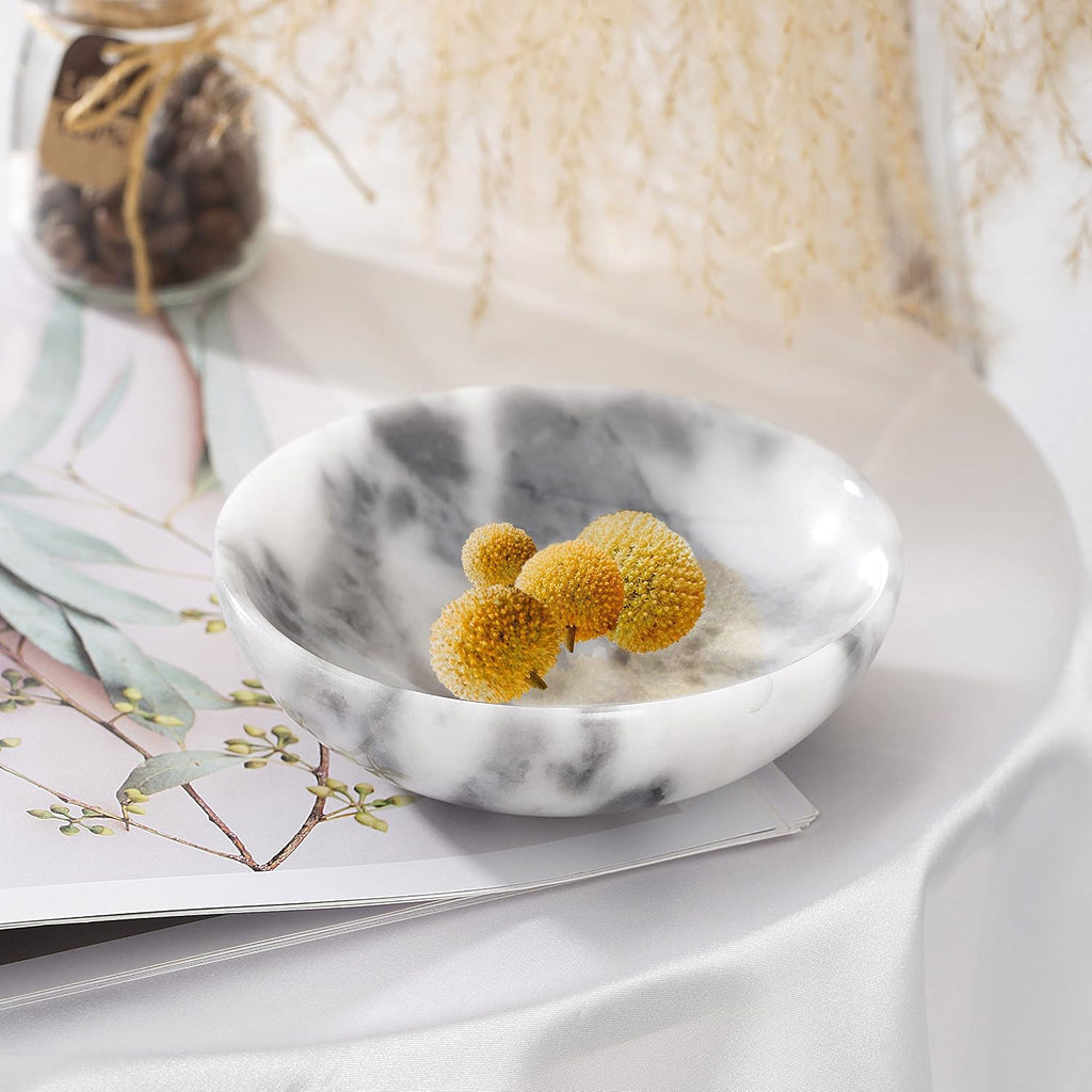 Marble Jewelry Dish - Rings Holder