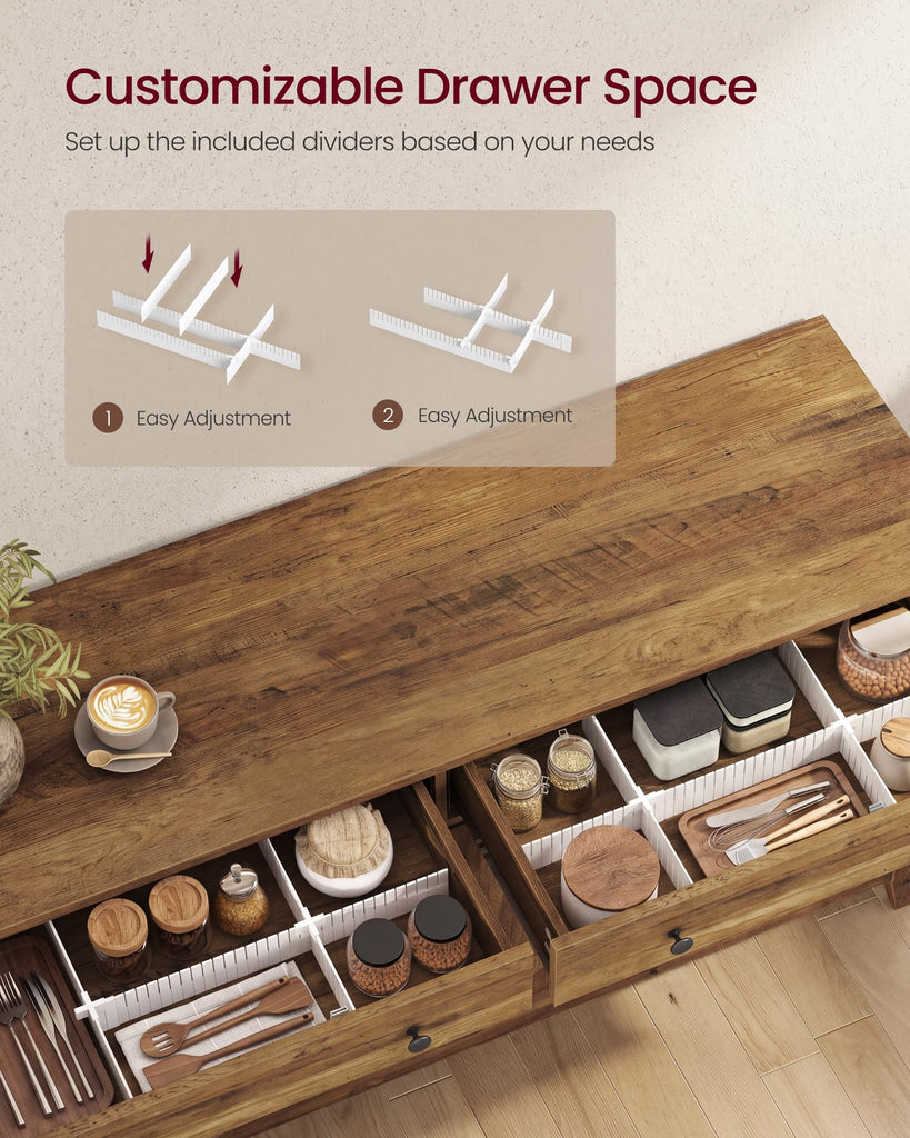 Farmhouse Buffet Cabinet and Coffee Bar Bundle