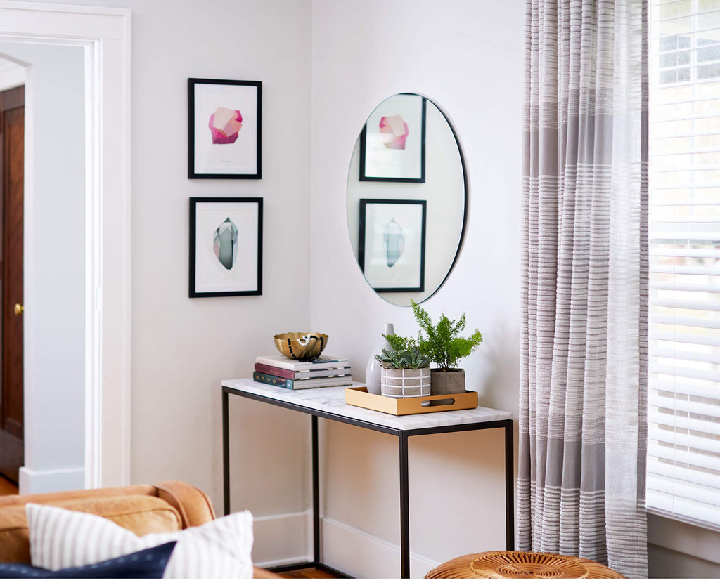 30" x 30" Frameless Round Mirror | Polished Edge