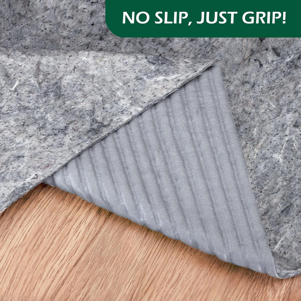 Waterproof Non-Slip Rug Pad, 9x12, Pet-Friendly, Safe for All Floors, Made in the USA, Low-VOC - Set of 108