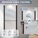 Frameless Pivot Shower Door 26"-28" W x 72" H