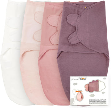 Organic Cotton Baby Swaddle Blanket, Swaddle Sack, Swaddler 7-14 lb