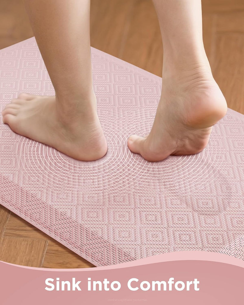 Kitchen mats for Floor, 3/4 inch Thick, Kitchen Rugs, 20''x39'' Anti Fatigue Standing Cushioned Mat