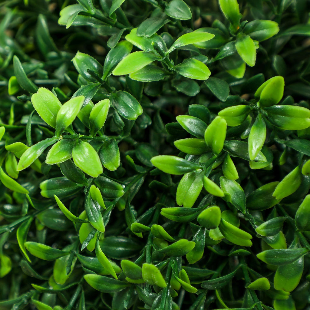 Artificial Double Ball Boxwood Topiary Trees Outdoor 36" Set of 2