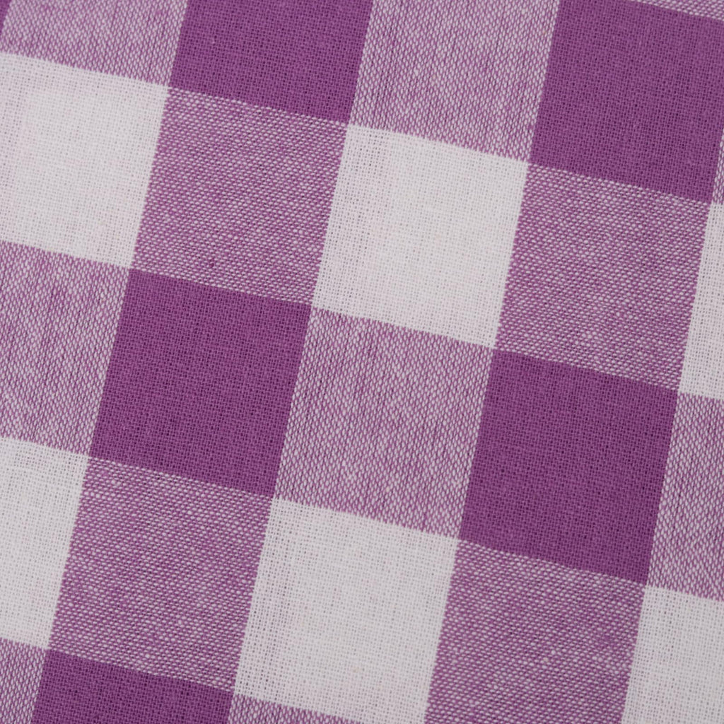 57" Width Checkered Gingham Fabric By The Yard, Plaid Fabric, for Sewing, Quilting, and Decor, DIY for Tablecloths