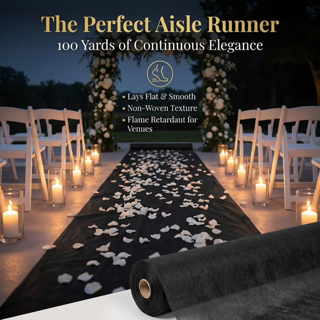 Black Flame Retardant Gossamer Fabric Roll, 59 Inches x 25 Yard, Sheer Fabric for Wedding Decorations, Baby Shower