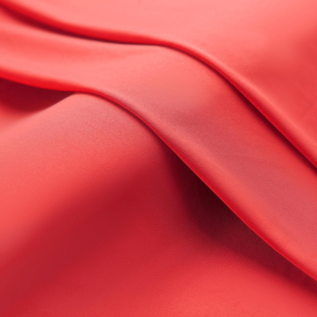 Nylon Spandex Fabric, 4 Way Stretch, 10 Yard, 65 Inch Wide, Red