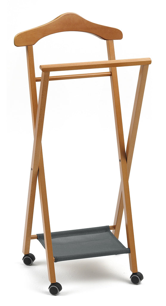 AR_IT- 119 NELSON folding bedroom valet, finishing cherry wood