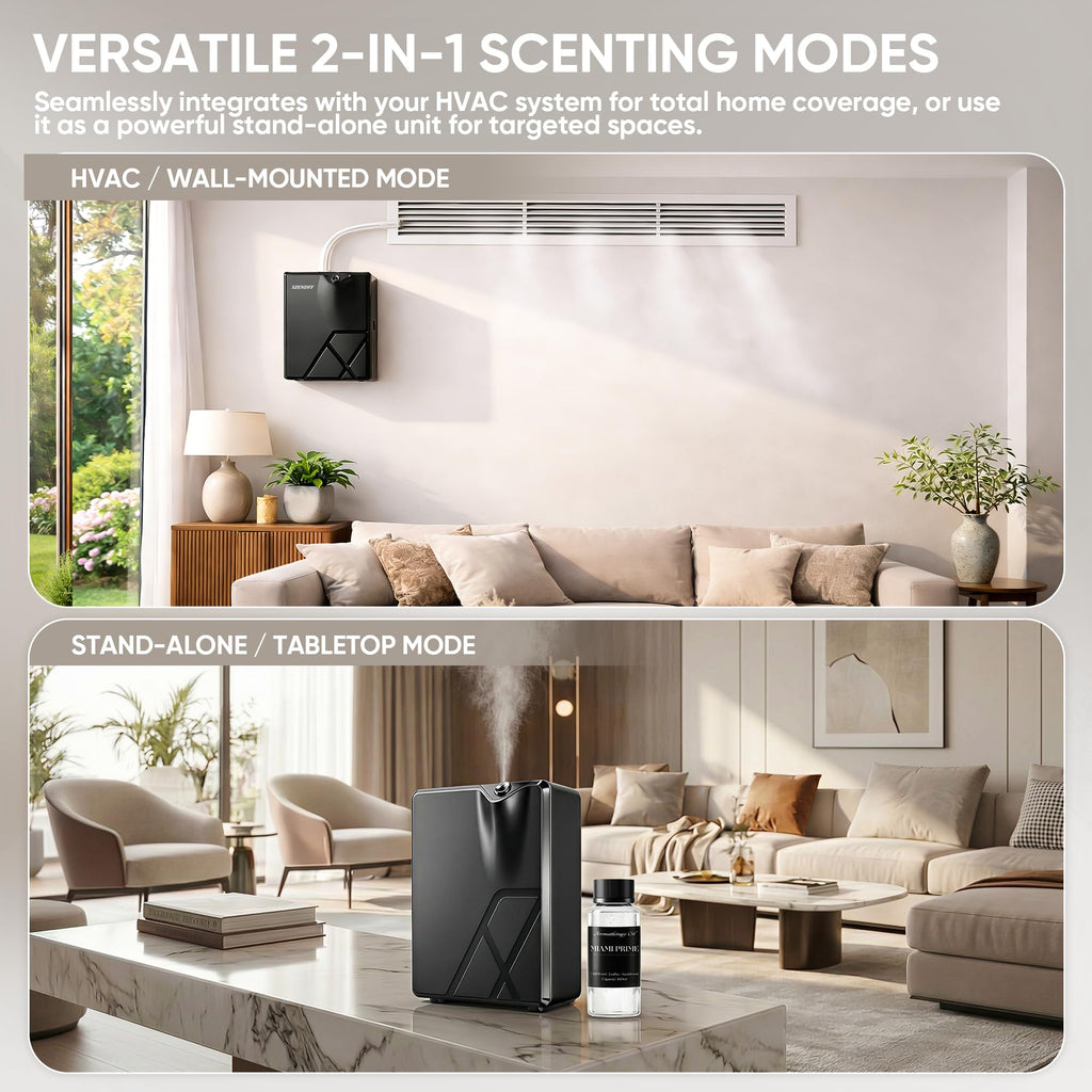 Scent Diffuser Kit with 100ml Oil, Scent Air Machine