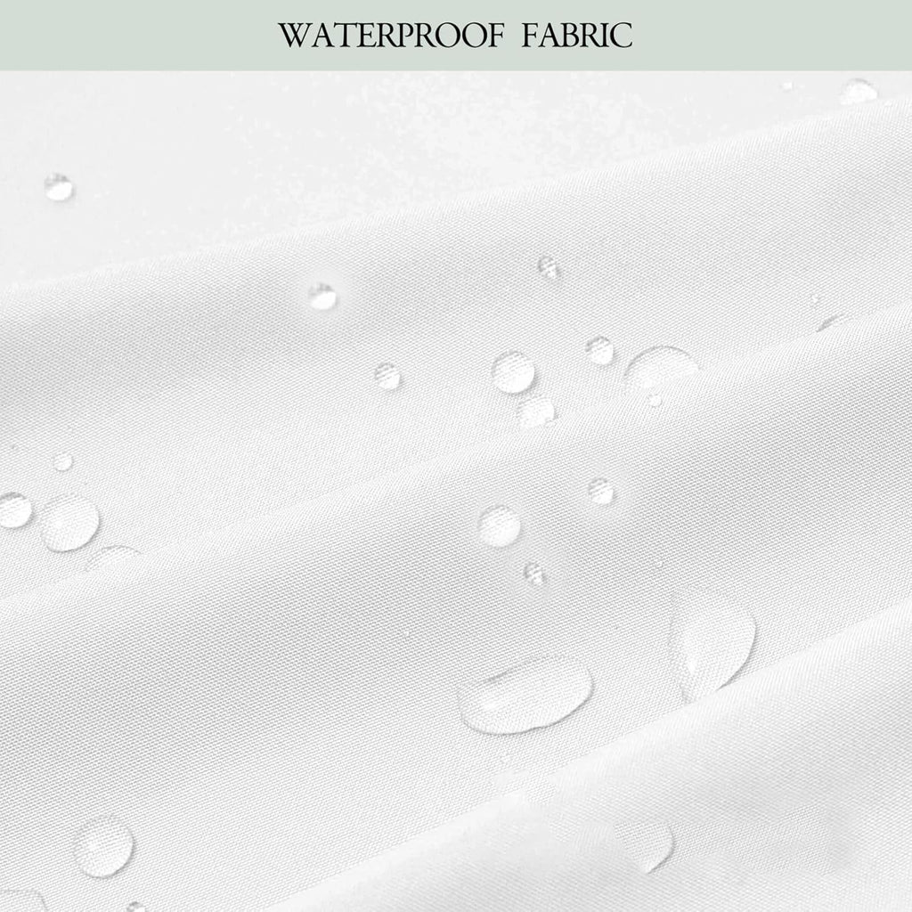 Tropical Rainforest Waterproof Outdoor Curtains ,Bush Bird Of Paradise Plant pattern,Waterproof,Privacy,Grommet