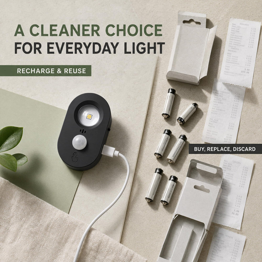 Rechargeable Under Cabinet Lighting: 3-Pack Motion Sensor Puck Lights with Remote, Dimmable Motion Sensor Lights
