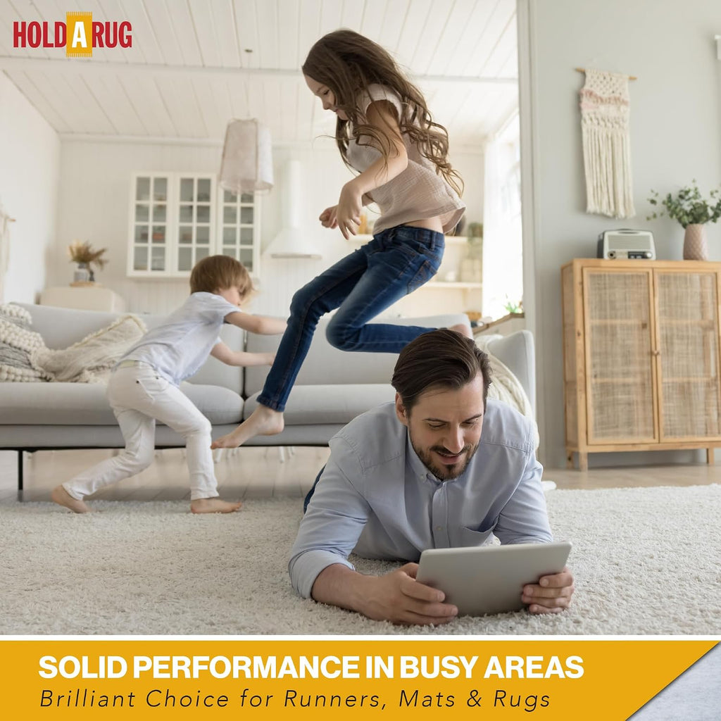 8' x 10' - Non-Slip Rug Pad, Non Skid Pads for Hardwood, Vinyl, Tile, Laminate Floors, Keep Area Rugs