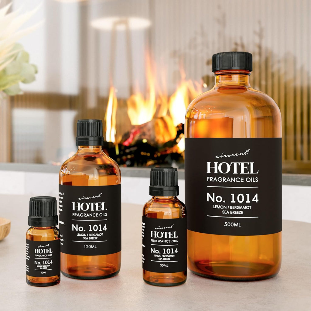 Hotel Diffuser Oil No. 1014 - Iconic 5-Star Hotel Blend - 120 mL - Set of 4
