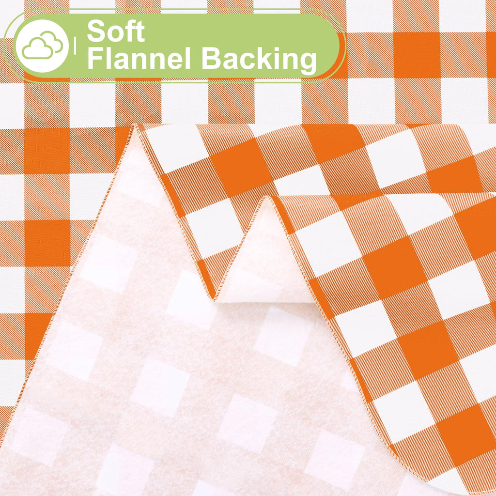 Thanksgiving Tablecloth, Flannel Backed Vinyl Table Cloth, 54"x54"