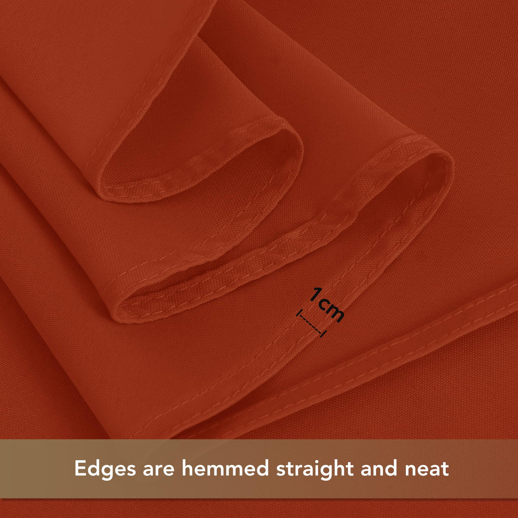 Square Tablecloths Fall Table Cloth, Rust, 85x85 Inch