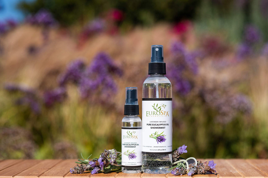 Pure Eucalyptus Oil ShowerMist and Steam Room Spray, All-Natural Premium Aromatherapy Essential Oils - Lavender