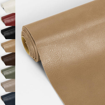 Faux Leather 1.00mm Upholstery Fabric by the Yard 8 Yard Light Tan