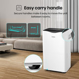 By 50 Pint Dehumidifier, for Space upto 4,500 Sq. Ft at Home, in Basements and Large Rooms, Energy Star
