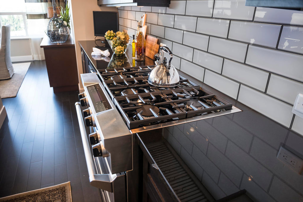 Beveled Glass Subway Tile | Ice Bevel | 4" x 12"