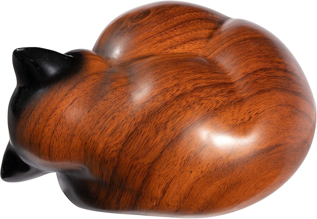 Pet Urns, Sleeping Resin Cremation Cat Urn, Cat Urns for Ashes, Small Animal Urn