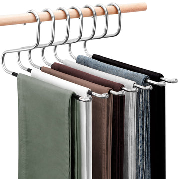 Open Ended Pants Hangers, Stainless Steel Jeans Hangers
