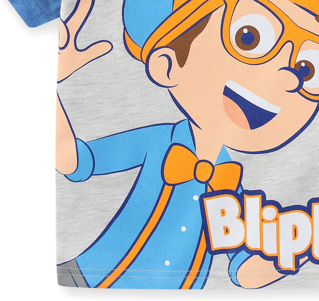 Boys Short Sleeve T-Shirt and French Terry Shorts Set for Toddler and Big Kids