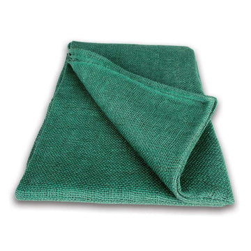 Jute Blanket Breathable Jute Fabric 215 g/m2 Green 100 x 300 cm