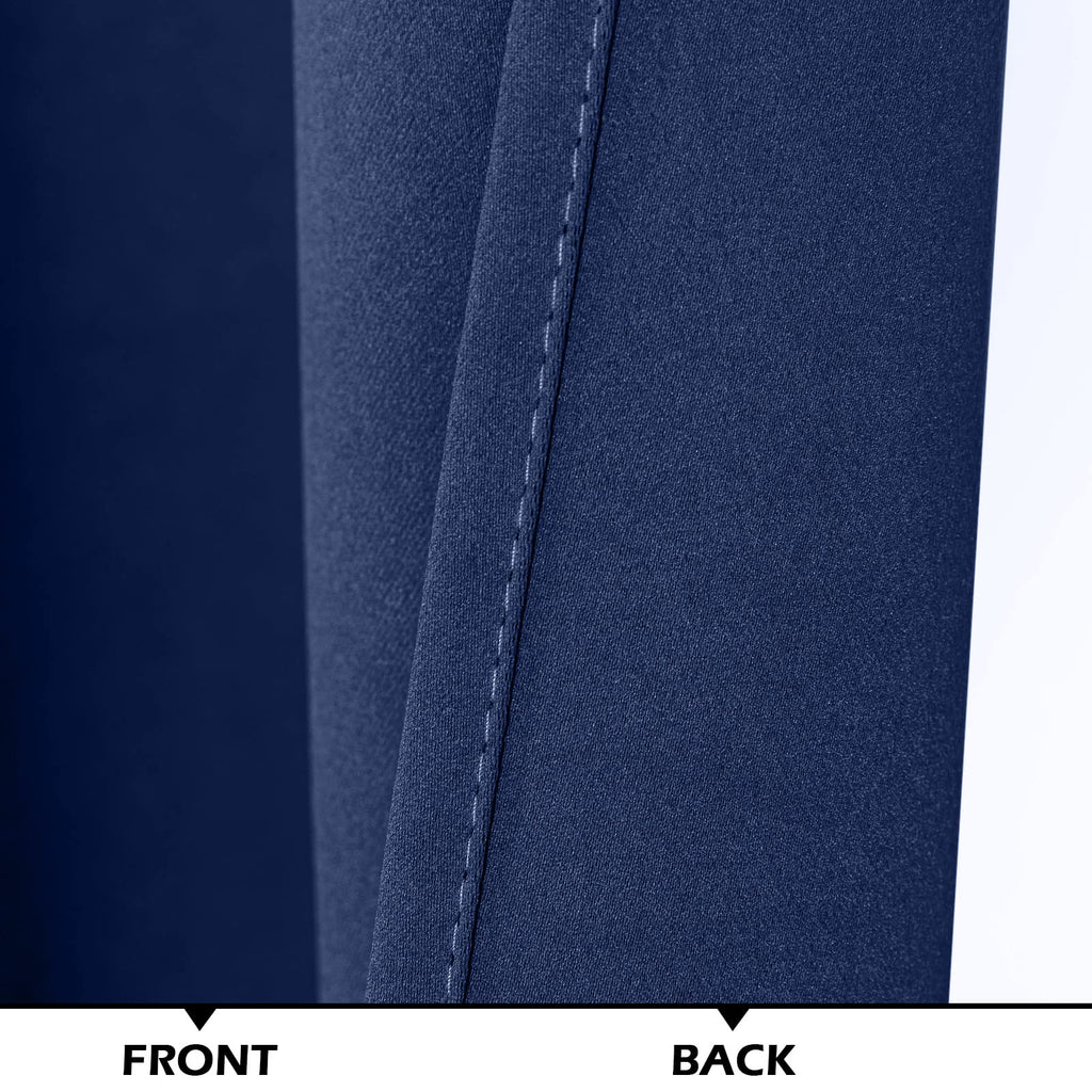 Sliding Door Curtains, Grommet Blackout Curtain Thick Vertical Blinds Privacy Thermal Insulated Room Divider