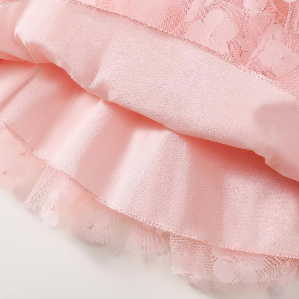 Baby Girl Tutu Skirt Flower Tulle Skirt Toddler Dance Birthday Party