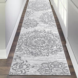 Hallway Runner Rug 2'x10' Washable Vintage Distressed Area Rugs Non Slip Laundry Rug Runner Boho Flo