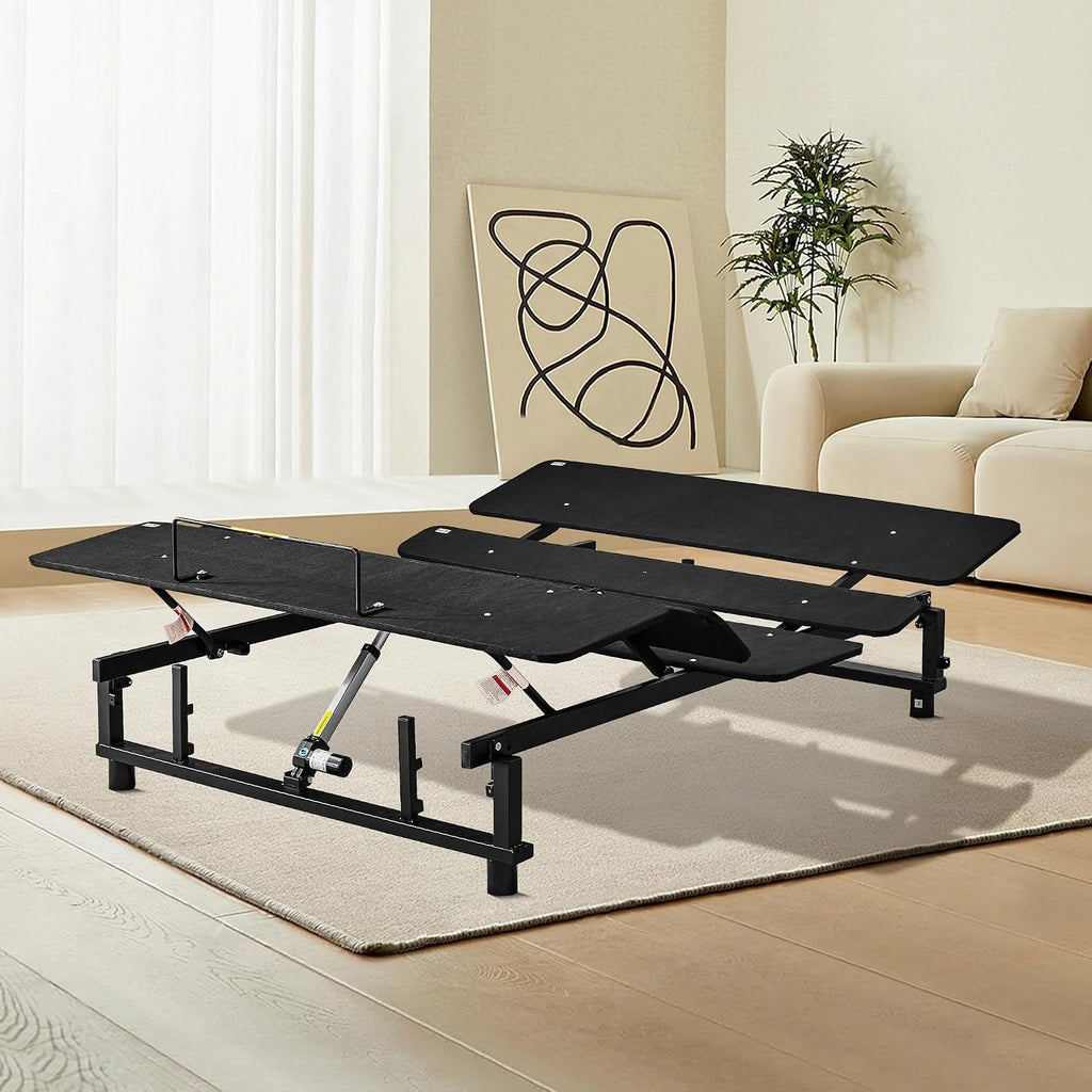 Ergonomic Adjustable Bed Frame, Independent Head and Foot Incline, Zero Gravity, Electric Bed Base with Wireless