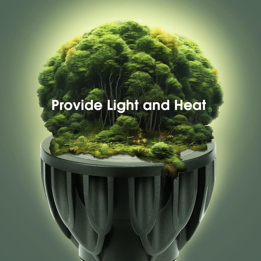 Grow Light Bulbs, 10W Plant Light Bulb, 150W Equivalent High PPFD